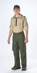 Scout in uniform